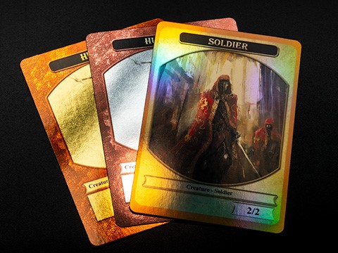 Gold/Silver/Holographic Foil Cards