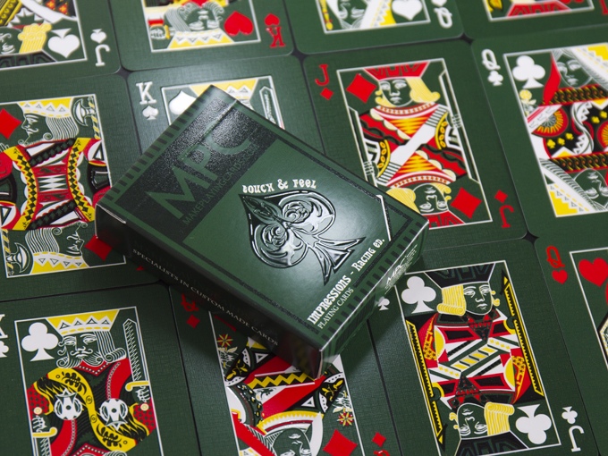 The MPC Impressions Racing Ed. playing cards