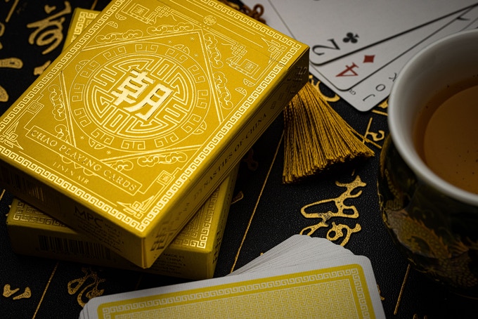 MPC CHAO Imperial Yellow Ed playing cards by MPC