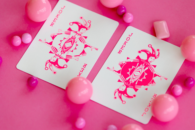 Fluorescent Playing Cards