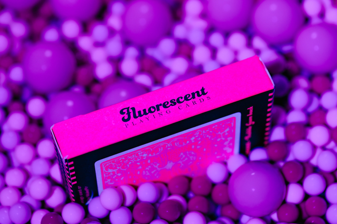 Fluorescent Playing Cards