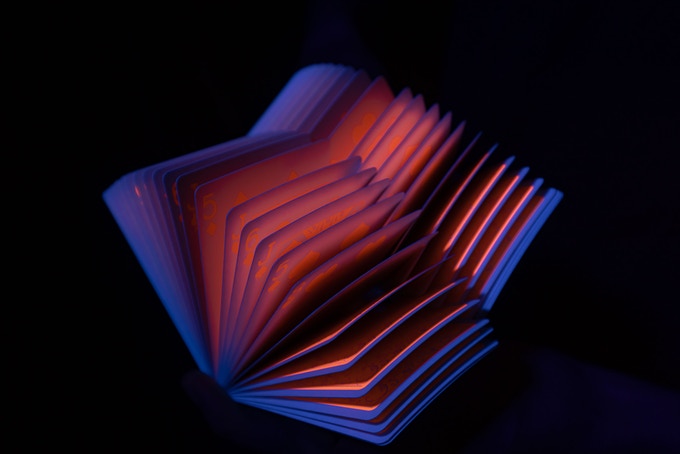 Fluorescent Playing Cards