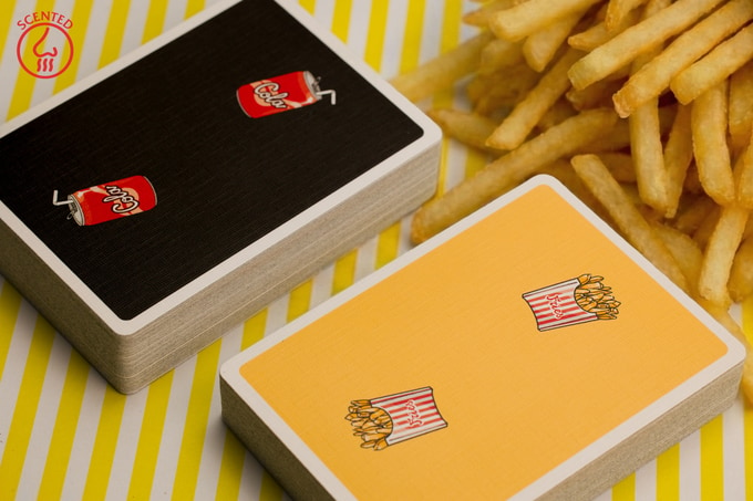 Fries & Cola Scented Playing Cards