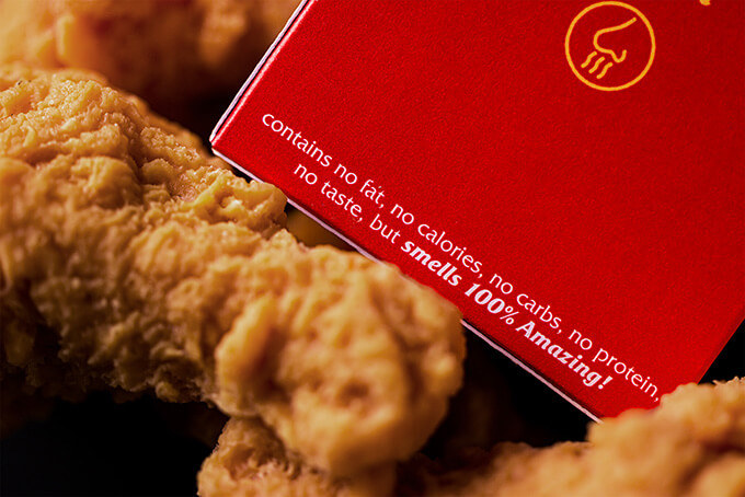 Fried Chicken Scented Playing Cards