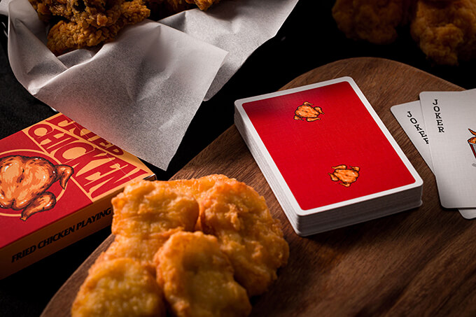 Fried Chicken Scented Playing Cards