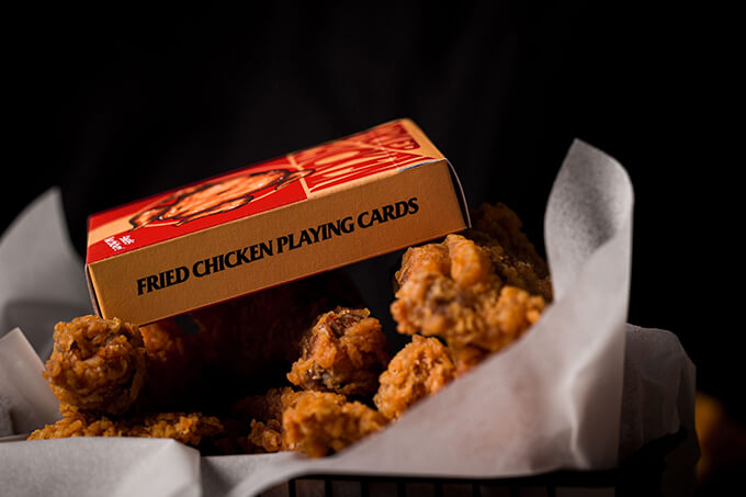 Fried Chicken Scented Playing Cards