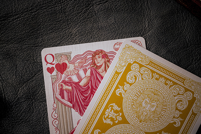 Gods Playing Cards