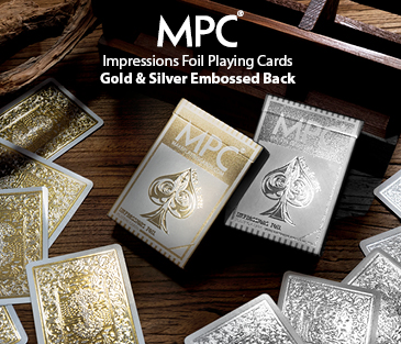 Impressions Foil Gold & Silver Playing Cards